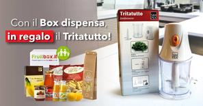 Acquista il BOX DISPENSA e avrai in regalo il Tritatutto Simpex! Affrettati, l'offerta scade tra 2 giorni! Solo su #fruitbox!