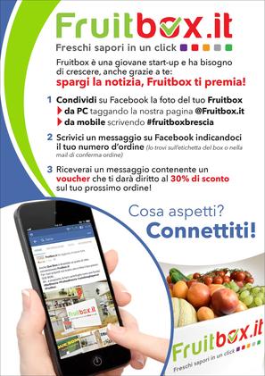 Spargi la notizia, Fruitbox ti premia! #fruitboxbrescia #fruitbox #fruttaacasa