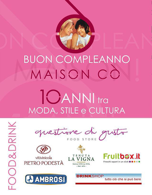 Stasera Fruitbox.it festeggia i 10 anni di Maison Cò. Fruitbox.it è buona frutta anche per i grandi eventi! #fruttaabrescia #fruitbox www.fruitbox...